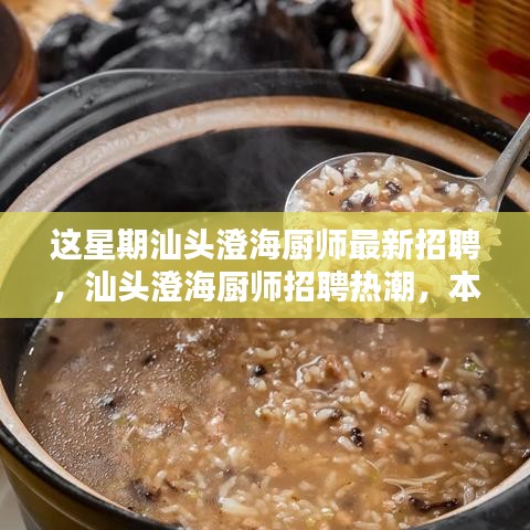 汕头澄海厨师招聘热潮揭秘，本周最新动态与影响