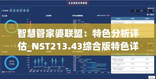 智慧管家婆联盟：特色分析评估_NST213.43综合版特色详解