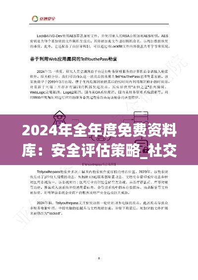 2024年全年度免费资料库：安全评估策略_社交版RDW557.65