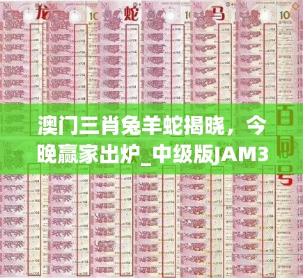 澳门三肖兔羊蛇揭晓，今晚赢家出炉_中级版JAM324.11