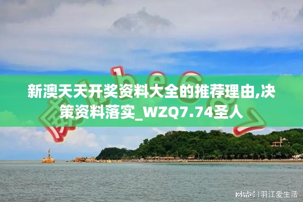 新澳天天开奖资料大全的推荐理由,决策资料落实_WZQ7.74圣人