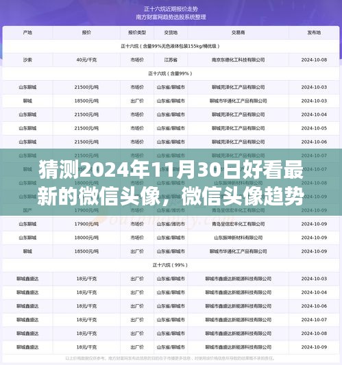 2024年微信头像趋势预测，探索未来的潮流之选