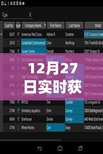 12月27日实时聊天数据获取，科技重塑沟通体验神器