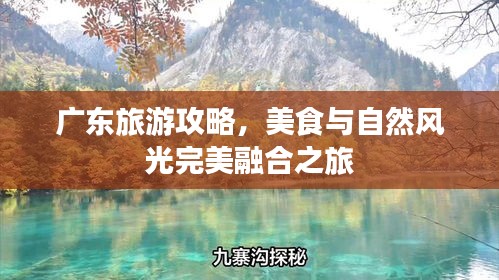 广东旅游攻略，美食与自然风光完美融合之旅