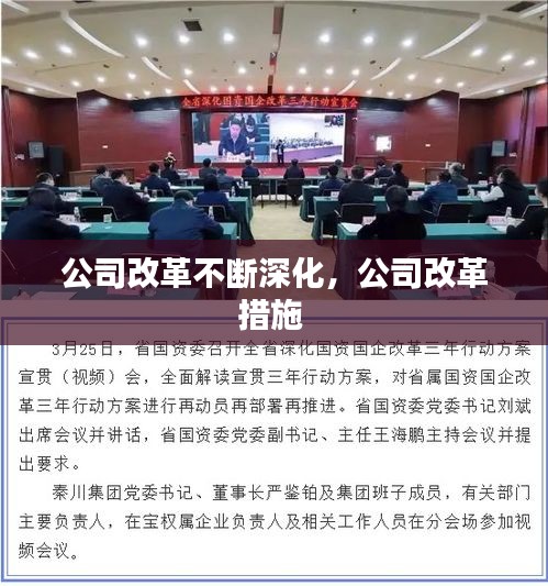 公司改革不断深化，公司改革措施 